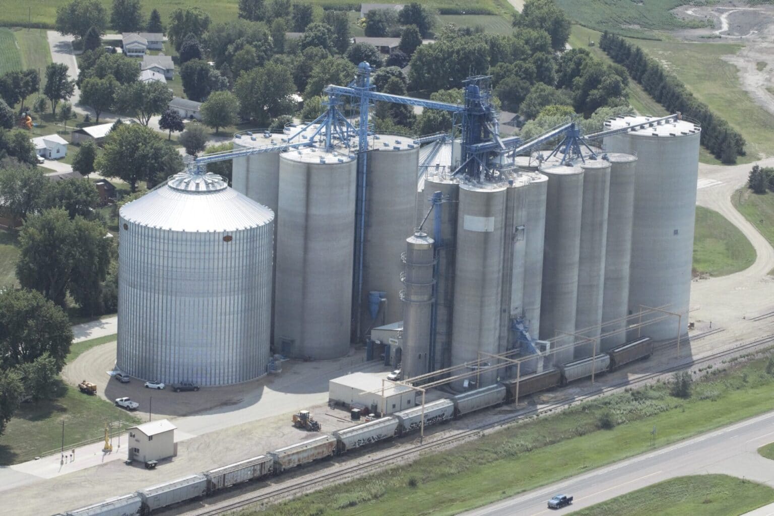 Brewster Grain Elevator New Vision Coop