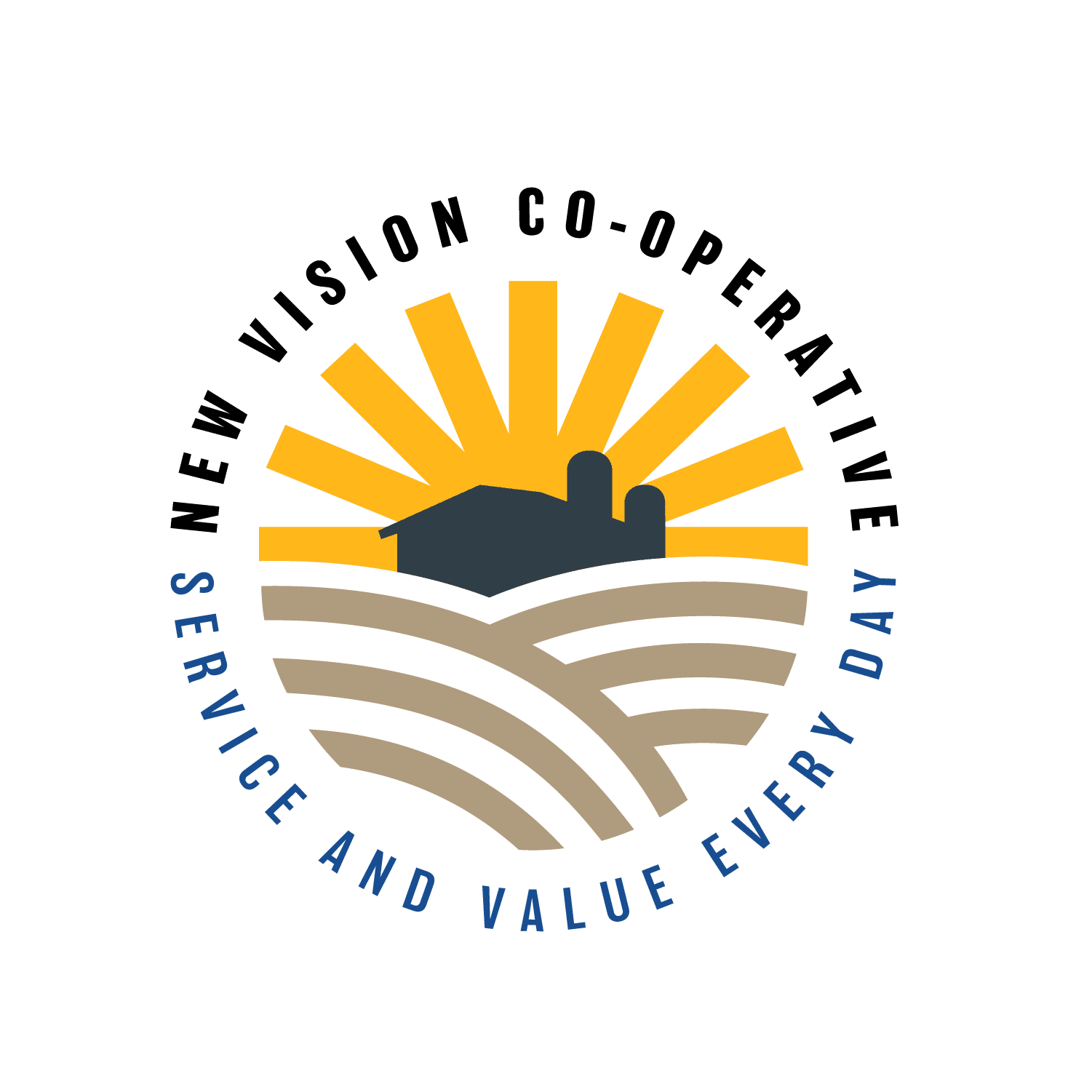 New Vision Co Op Logo Slogan