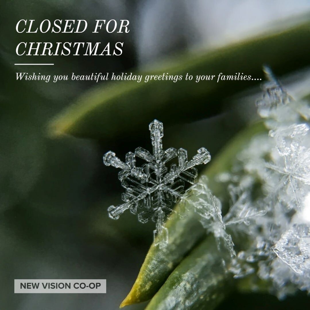Closed For Christmas