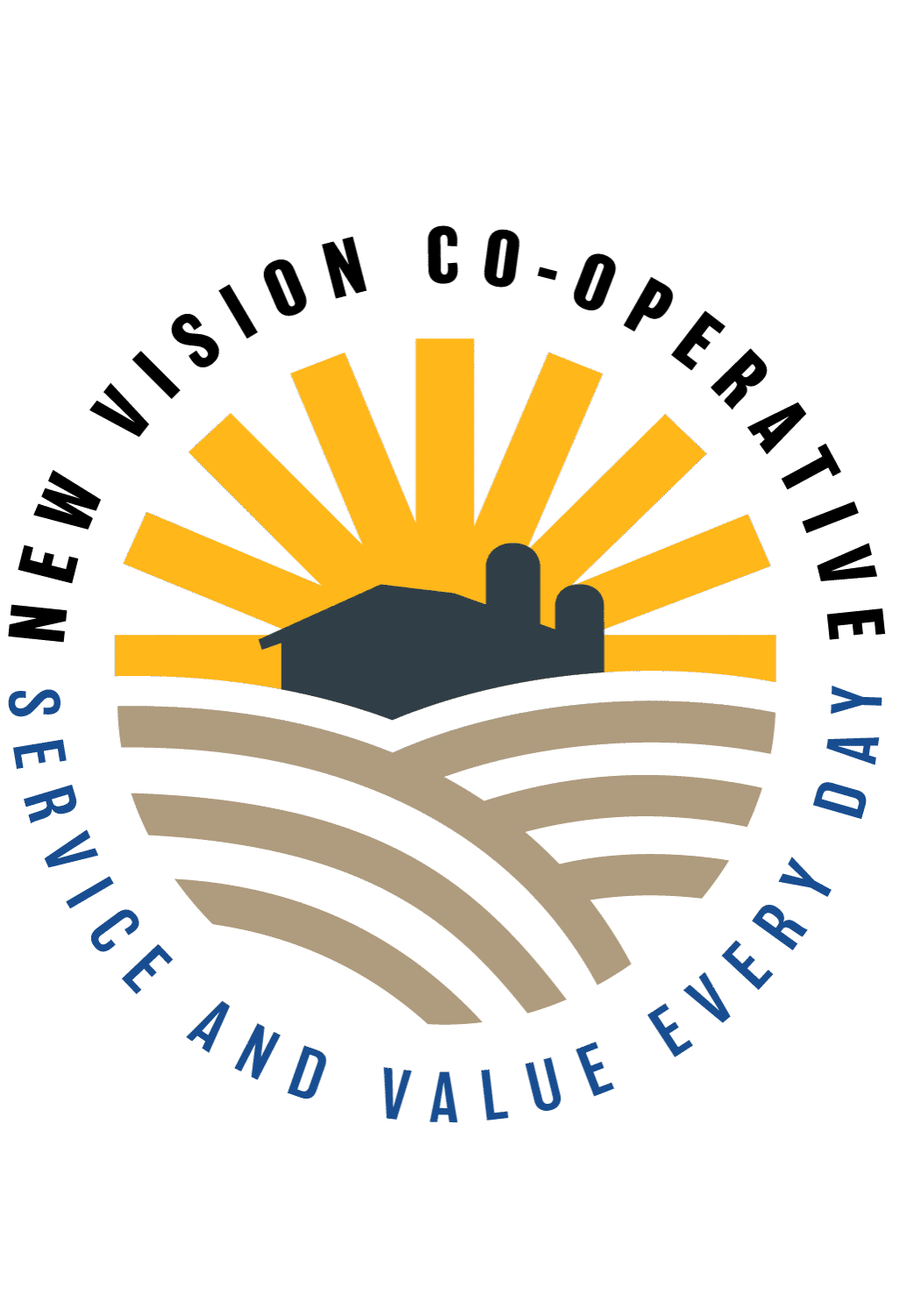 New Vision Co Op Logo Slogan