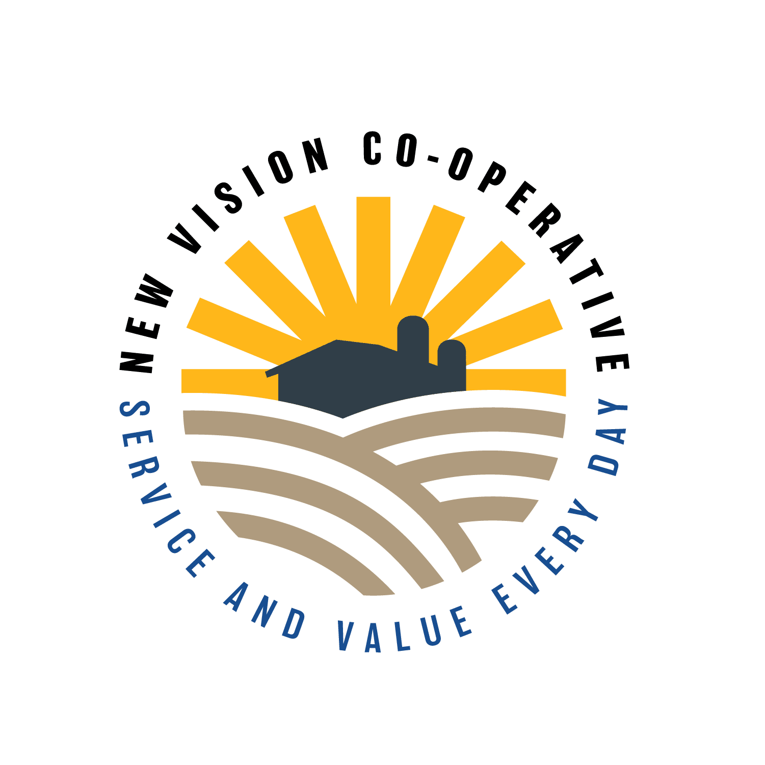 New Vision Co Op Logo Slogan
