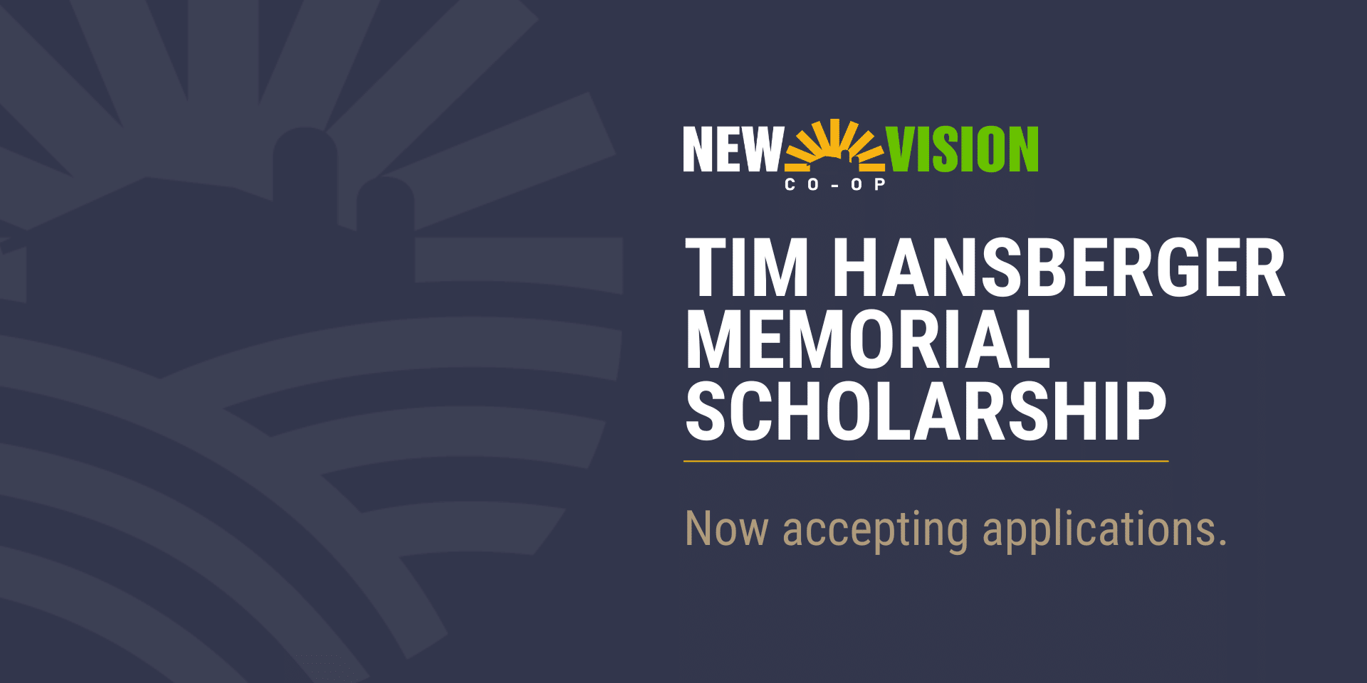 Tim Hansberger Memorial Scholarship
